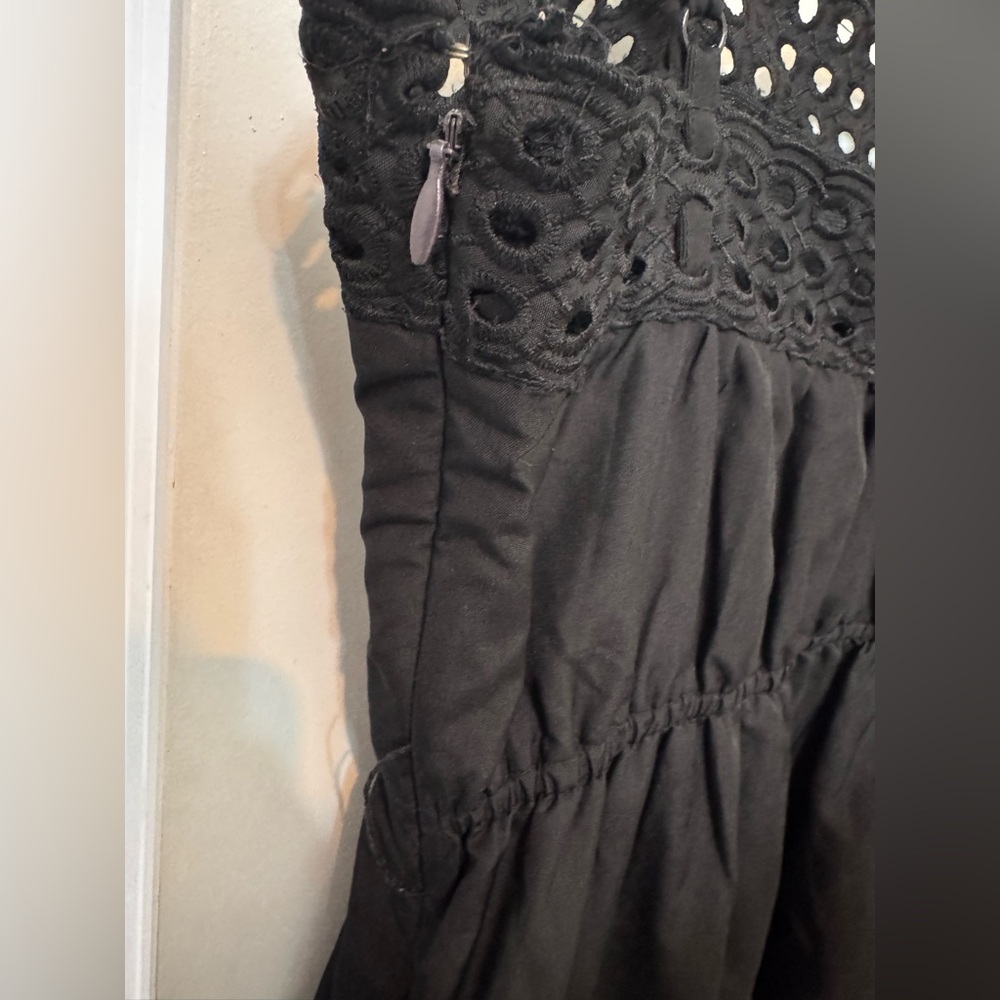 Bitten by Sarah Jessica Parker Black Eyelet Dress - Picture 7 of 7